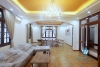 White house with courtyard for rent in Tay Ho district  
